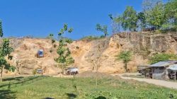 Diduga Tambang Galian C Ilegal di Grobogan Nekat Beroperasi, Lereng Gunung Terus Dikeruk