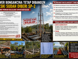 Tower Tetap Berdiri Meski Kantongi SP-2, Siapa yang Berani Menantang Wibawa Pemkab Buleleng?