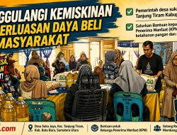 Pemdes Suka Jaya Salurkan Bantuan Pangan untuk Menjaga Ketahanan Pangan dan Mengendalikan Inflasi di Tengah Dinamika Ekonomi Masyarakat