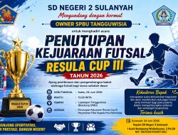 SD Negeri 2 Sulanyah Gelar Penutupan Resula Cup III 2026, Undang SPBU Tangguwisia Dukung Pembinaan Atlet Muda