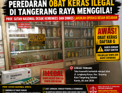 Tangerang Darurat Tramadol? Prof. Sutan Desak Kemenkes dan Aparat Lakukan Operasi Besar-Besaran