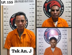 Satresnarkoba Polres Batu Bara Ungkap Tiga Kasus Pengedar Sabu