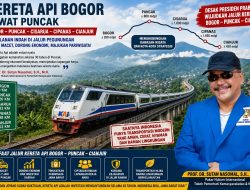 Prabowo Didesak Bangun Jalur Kereta Bogor–Puncak–Cianjur, Prof Sutan: Akhiri 30 Tahun Neraka Macet!