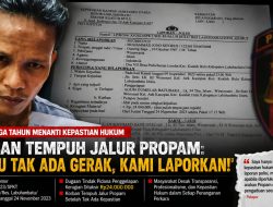 Hampir Tiga Tahun Menanti Kepastian Hukum, Pelapor Tempuh Jalur Propam Demi Transparansi Penanganan Perkara