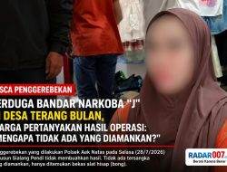 Pasca Penggerebekan Terduga Bandar Narkoba “J”, Hasil Operasi Polsek Aek Natas Dipertanyakan: Warga Nilai Belum Menjawab Keresahan Publik