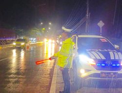 Patroli Blue Light Satlantas Polres Batu Bara Intensif, Antisipasi Balap Liar hingga Aksi Begal