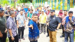 Bupati Batu Bara Tinjau Lokasi Pembangunan Sekolah Rakyat di Kecamatan Lima Puluh