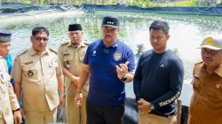 Hadiri Panen Raya di Gambus Laut, Bupati Batu Bara Dukung Pengembangan Budidaya Udang Vaname