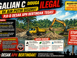 Galian C Diduga Ilegal di Air Putih Disorot, PJI-D Desak APH Bertindak Tegas