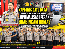 Kapolres Batu Bara Tekankan Optimalisasi Peran Bhabinkamtibmas untuk Wujudkan Kamtibmas Kondusif