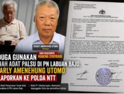 Hugeng Syatriadi dan Charly Amenehung Utomo Diduga Palsukan Surat Tanah 3,5 Hektare di Keranga, Labuan Bajo