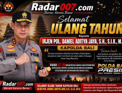 Genap 57 Tahun, Radar007.com Sampaikan Doa dan Apresiasi untuk Kapolda Bali