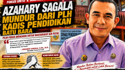 Azahary Sagala Mundur dari PLH Kadis Pendidikan Batu Bara, Pilih Fokus Mengabdi untuk Masyarakat Air Putih