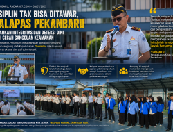 Disiplin Tak Bisa Ditawar, Kalapas Pekanbaru Tekankan Integritas dan Deteksi Dini Demi Cegah Gangguan Keamanan