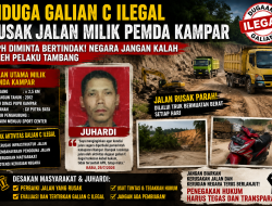 Aset Negara Rusak, Dugaan Galian C Ilegal di Kampar Tuai Kecaman Warga