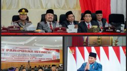 Bupati Batu Bara Hadiri Paripurna Istimewa Pidato Kenegaraan HUT ke-81 Kemerdekaan RI