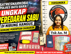 Satresnarkoba Polres Batu Bara Ungkap Peredaran Sabu di Nibung Hangus, Seorang Perempuan Diamankan
