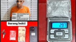 Sabu 2,97 Gram dan Uang Rp4,2 Juta Disita, Edi Tato Diciduk Polisi di Kualuh Hilir