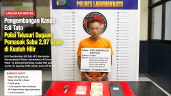 Adi Tato Ditangkap dengan 2,97 Gram Sabu, Polisi Sebut Barang dari Sosok Berinisial “A”
