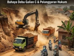 Diduga Galian Tanah Ilegal di Gunung Kancil Rugikan Warga, Debu kuasai Jalan, APH Diminta Bertindak Tegas