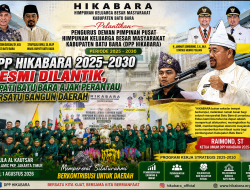 DPP HIKABARA 2025–2030 Resmi Dilantik, Bupati Batu Bara Ajak Perantau Bersatu Bangun Daerah