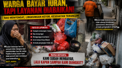 Dua Bulan Sampah Menumpuk di Tamalate, Warga Bayar Iuran tapi Layanan Dipertanyakan