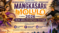 AMBA Sultra Gebrak Diplomasi Budaya, Mangkasara’ Molulo 2026 Bidik Panggung ASEAN di Makassar