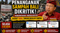 Penanganan Sampah Bali Dikritik: Pemerintahan I Wayan Koster Jadi Sorotan Publik