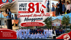 HUT RI ke-81 di SMAN 1 Medang Deras, Semangat Merah Putih Menggema