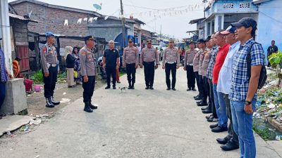 Polres Batu Bara Amankan Pelaksanaan Eksekusi Pengosongan di Tanjung Tiram