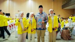 Hadiri Penutupan KKNT FH UNA, Bupati Baharuddin Tekankan Pentingnya Kesadaran Hukum dan Generasi Muda Produktif