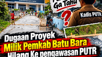Dua Proyek Diduga Milik PUTR Tanpa Plank, Kadis Hanya Jawab Salam
