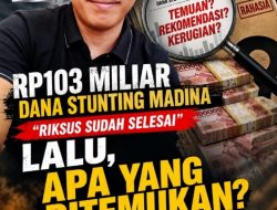 Riksus Dana Stunting Rp103 Miliar Disebut Selesai, Ade Batubara Desak Hasil Dibuka dan BPK RI Audit Ulang
