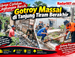 Gotroy Massal Tanjung Tiram Berakhir, Pemkab-TNI/Polri Bersihkan Sampah dan Drainase