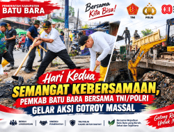 Hari Kedua, Pemkab Batu Bara Bersama TNI-Polri Kerahkan 420 Personel Bersihkan Tanjung Tiram